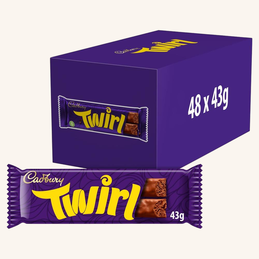 CADBURY TWIRL CHOCOLATE BARS