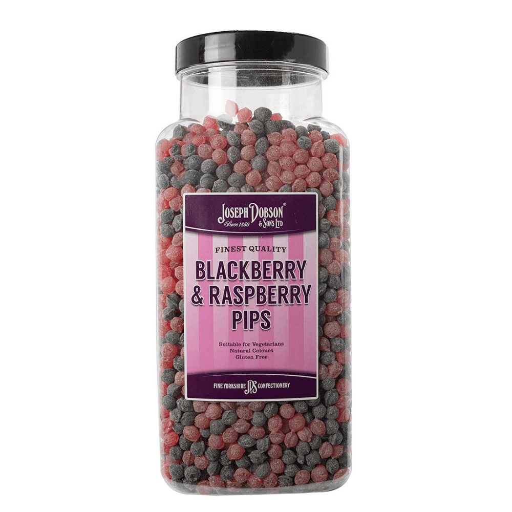DOBSONS BLACKBERRY AND RASPBERRY PIPS 2.72KG JAR