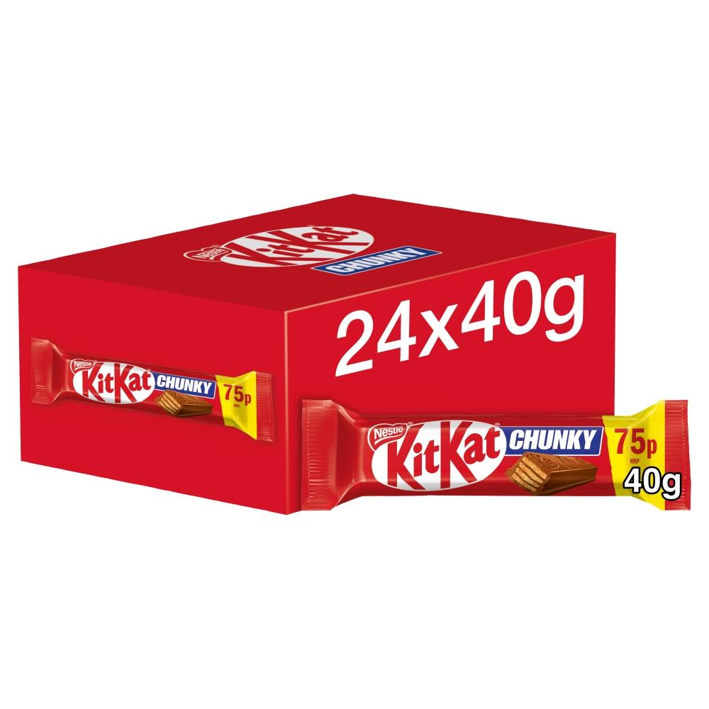 KITKAT CHUNKY MILK CHOCOLATE BAR 40G