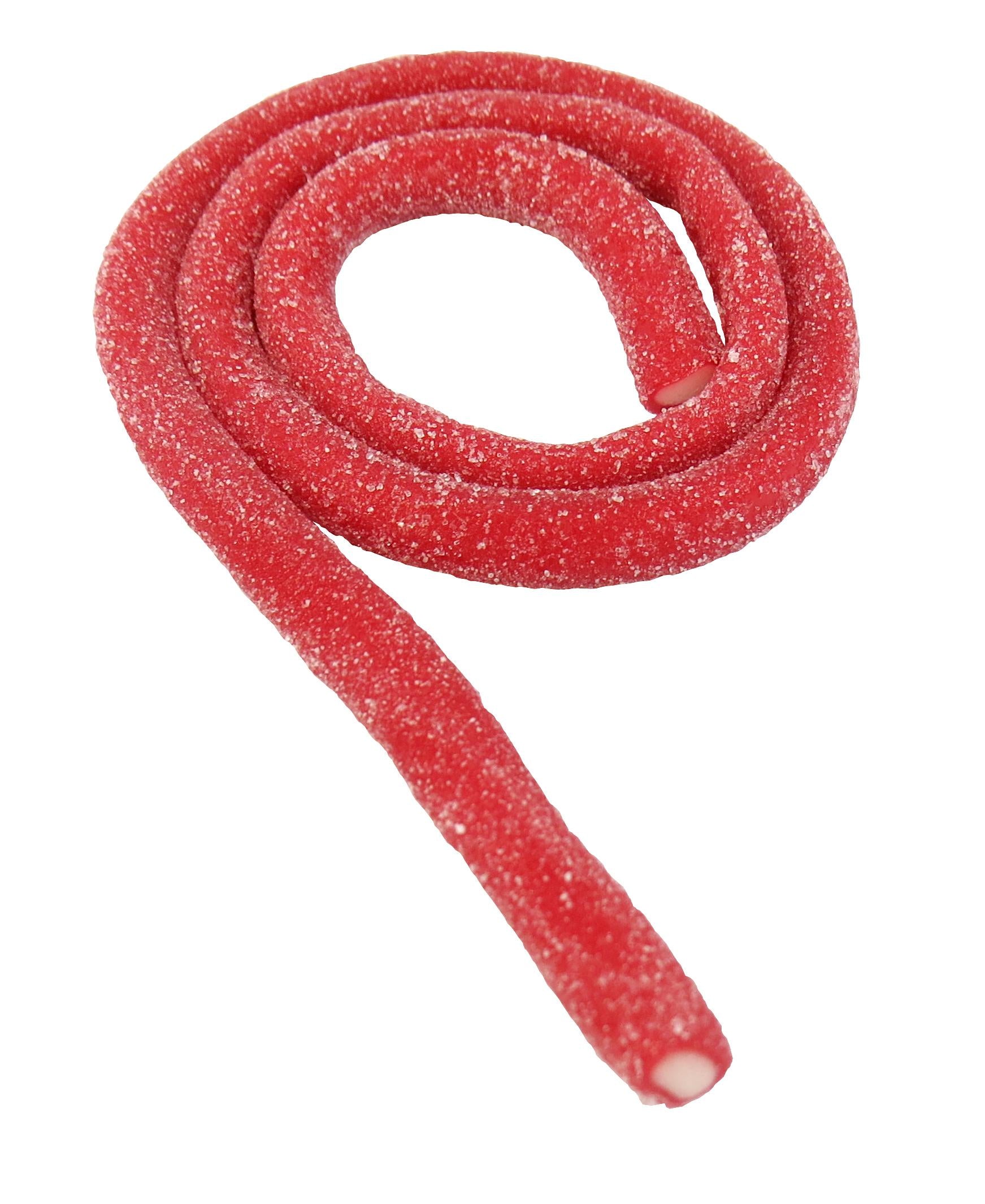 VIDAL GIANT FIZZY STRAWBERRY CABLES 6KG (VEGAN)