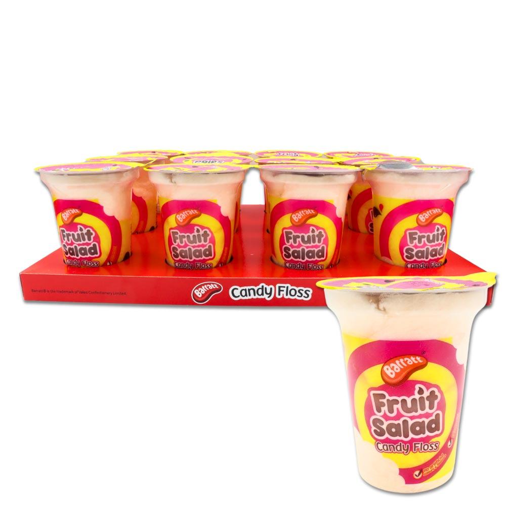 BARRATT FRUIT SALAD CANDY FLOSS 20G CUP