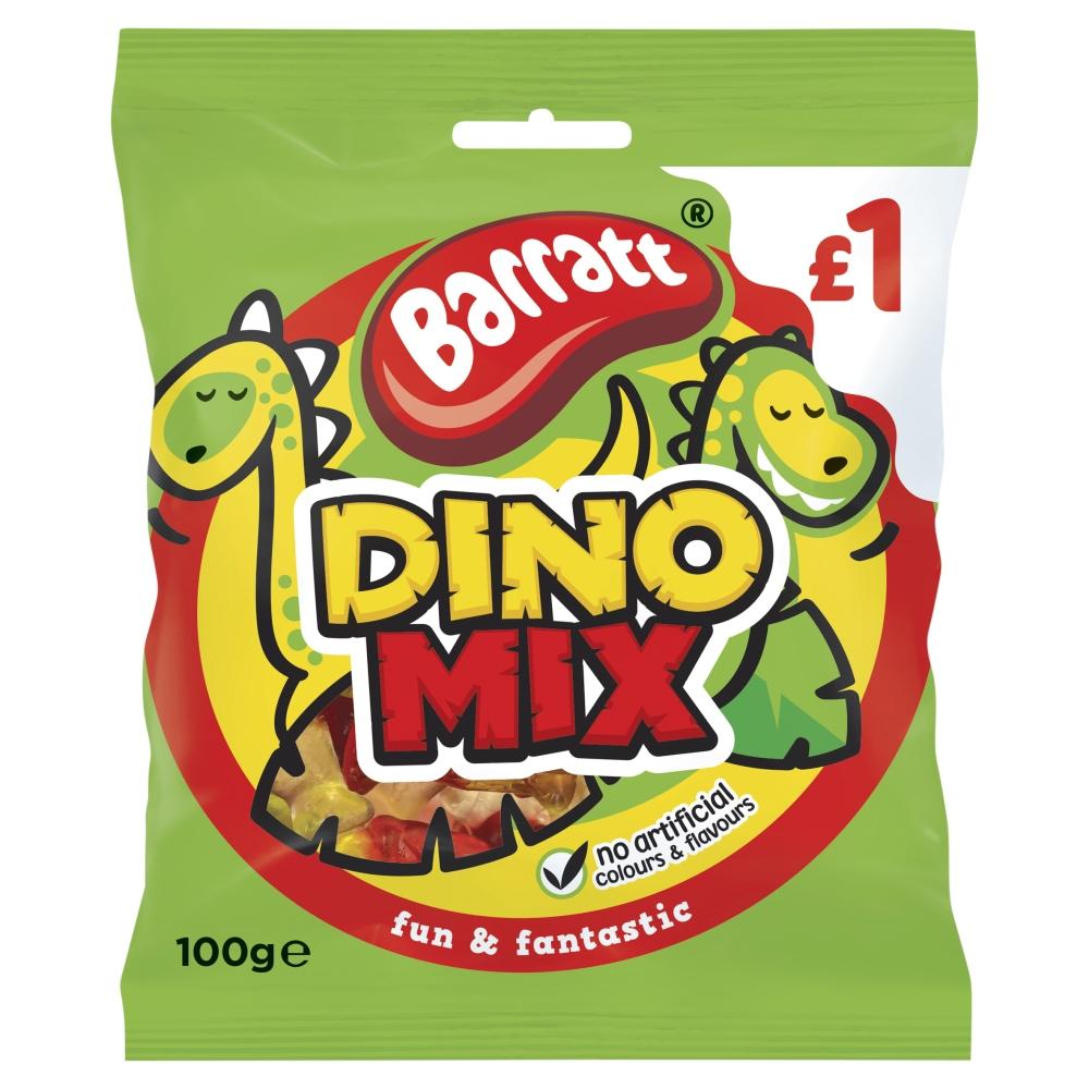 BARRATT FUN & FANTASTIC DINO MIX 100G (£1 PMP)