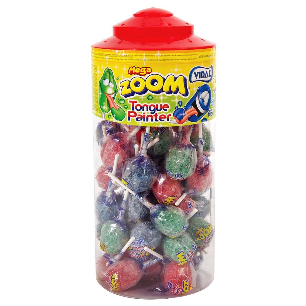 VIDAL MEGA ZOOM TONGUE PAINTER LOLLIES