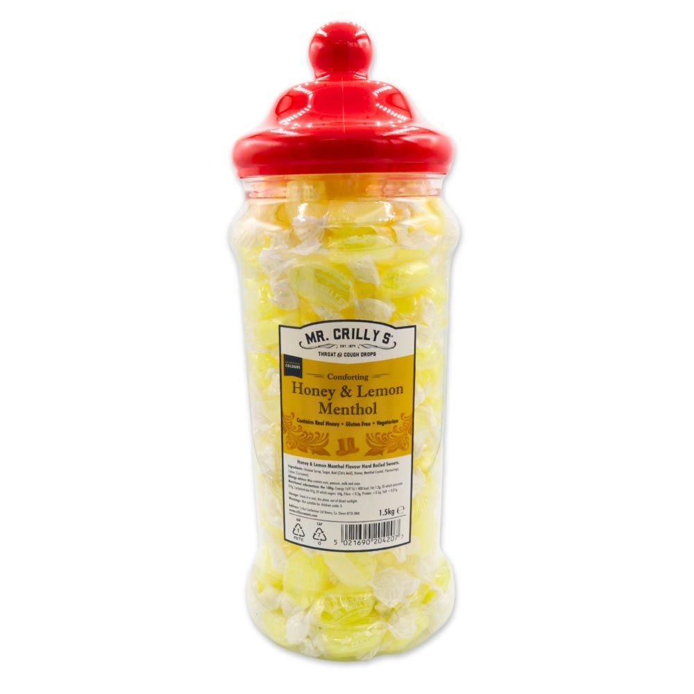Mr Crilly's Honey & Lemon Throat Drops