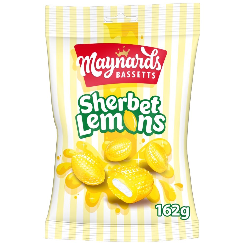 Maynards Bassetts Sherbet Lemons 162g