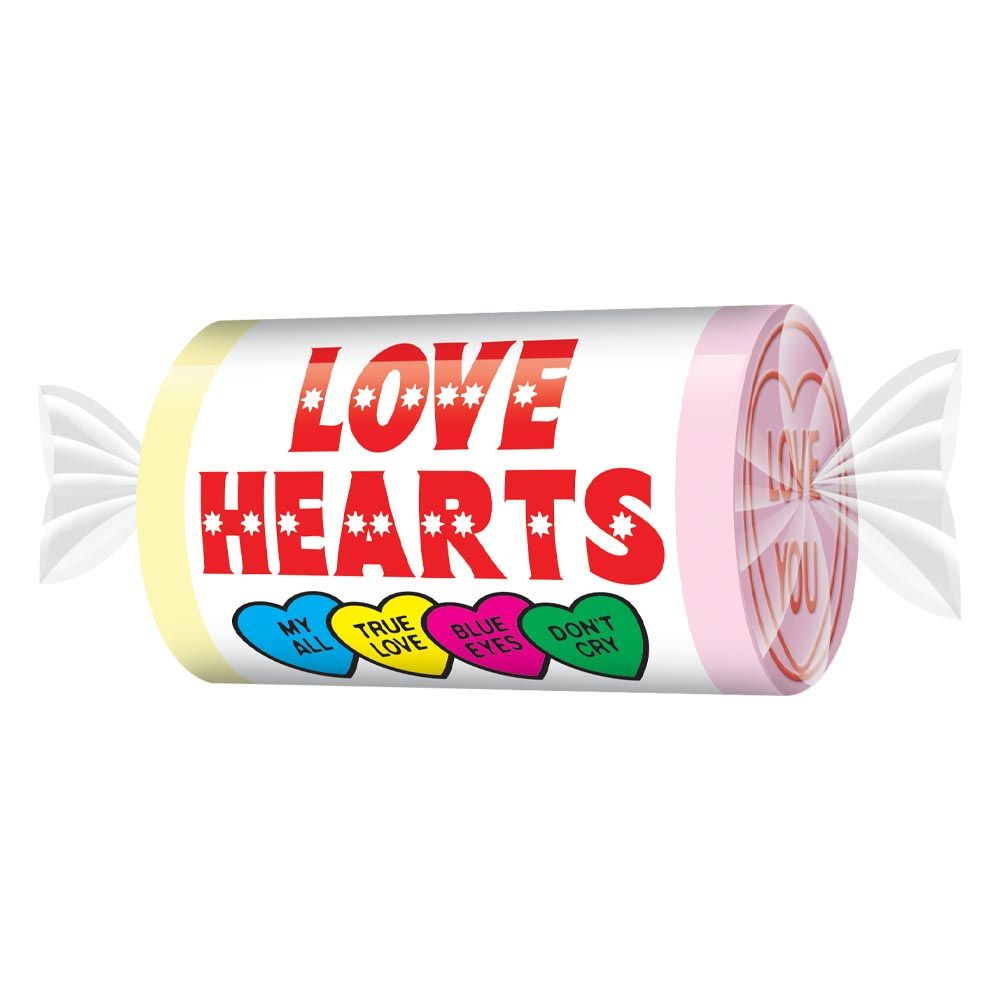 Love Hearts Mini Rolls