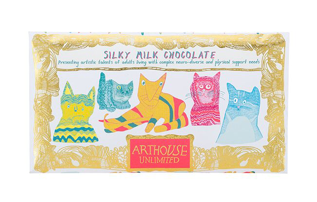 Arthouse Unlimited Chocolate - Miaow For Now Silky Milk Chocolate