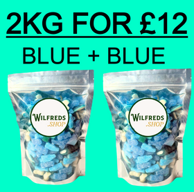 2KG BLUE MIX FOR £12