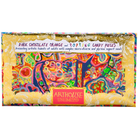 Dark Chocolate Bar with Orange & Popping Candy pieces (BBE 10/25)