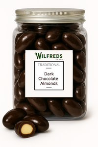 DARK CHOCOLATE ALMONDS