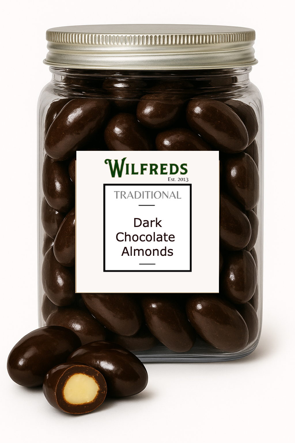 DARK CHOCOLATE ALMONDS
