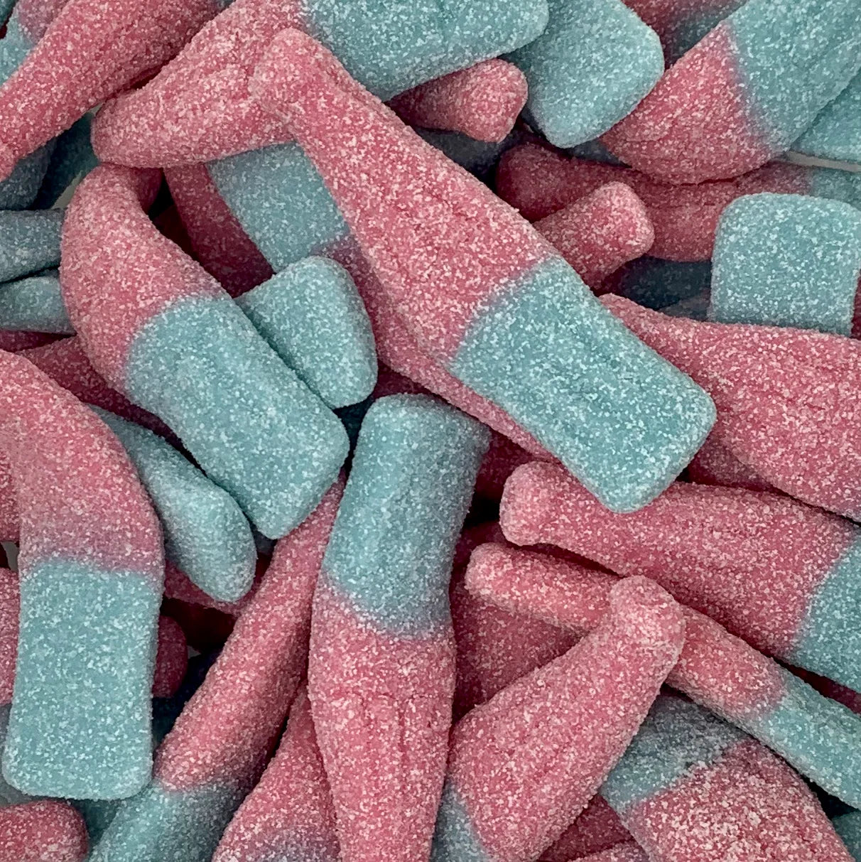 MEGA FIZZY BUBBLEGUM BOTTLES