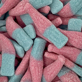 MEGA FIZZY BUBBLEGUM BOTTLES