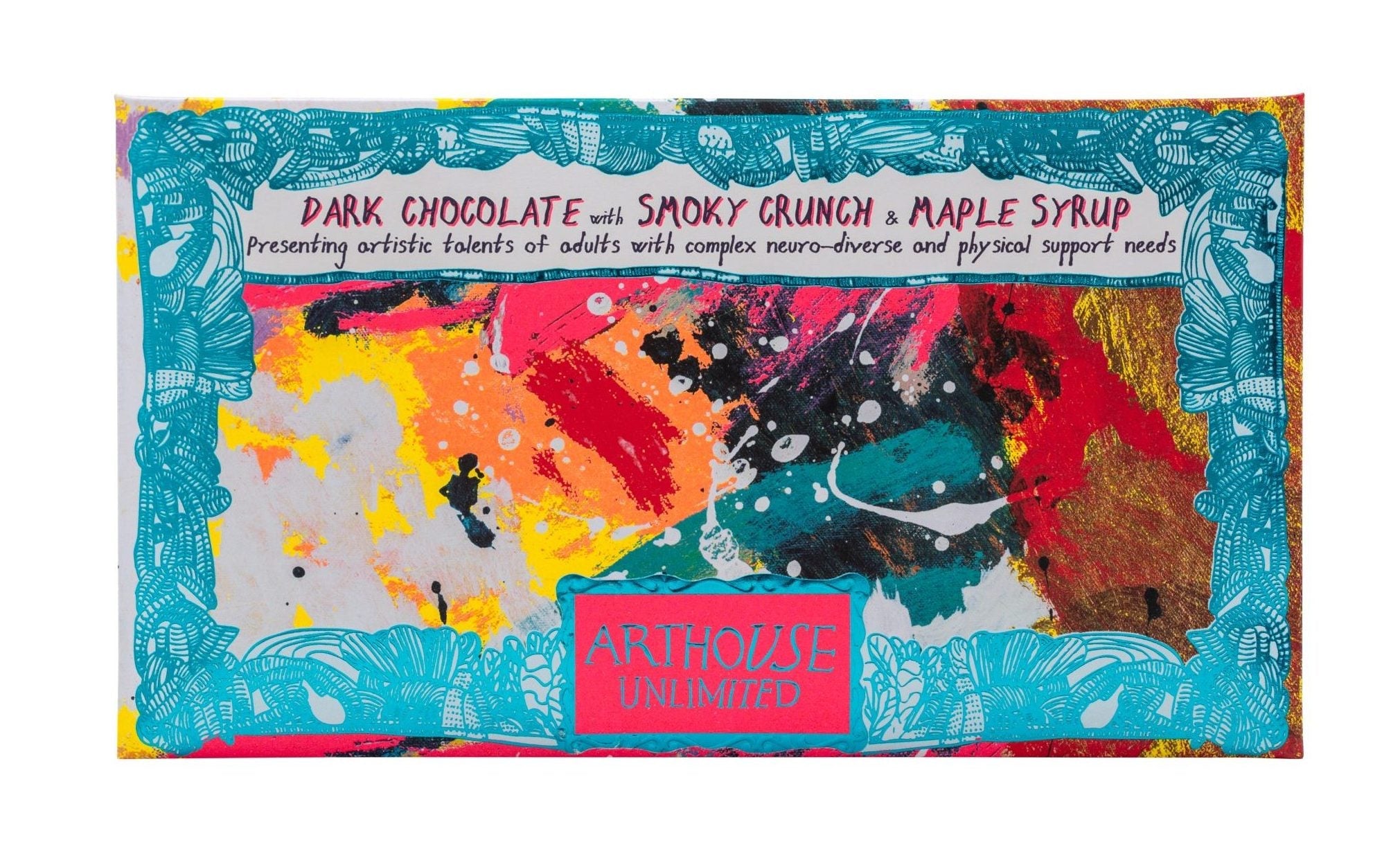 Arthouse Unlimited Chocolate -  Dark Chocolate with Smoky Crunch and Maple Syrup