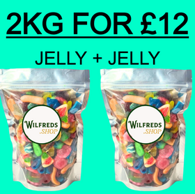 2KG FOR £12; 2X JELLY