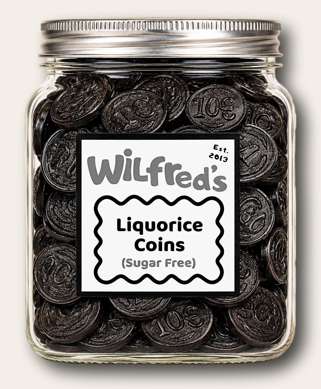 LIQUORICE COINS (SF.)