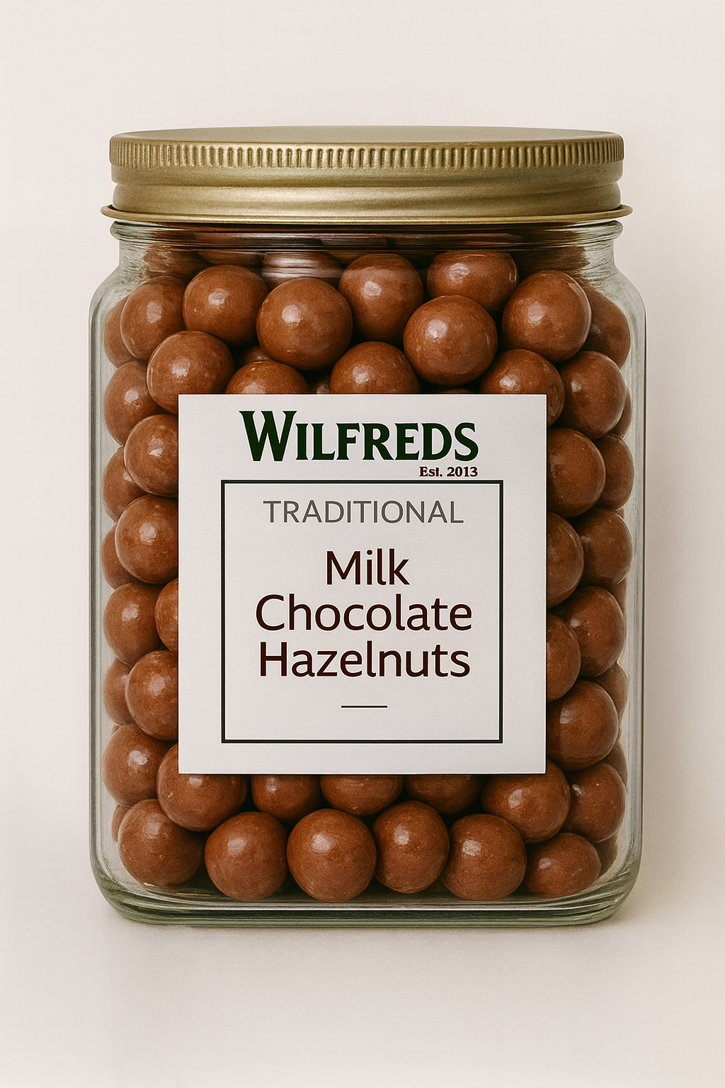 MILK CHOCOLATE HAZELNUTS