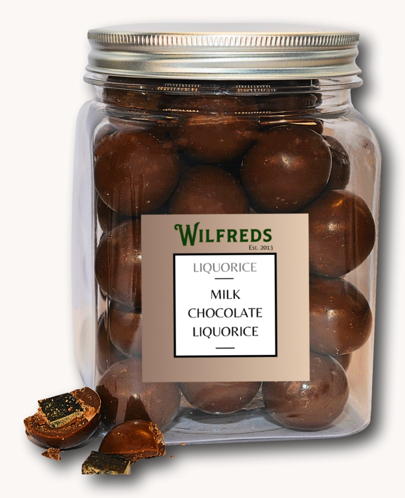 MILK CHOC. LIQUORICE BALLS