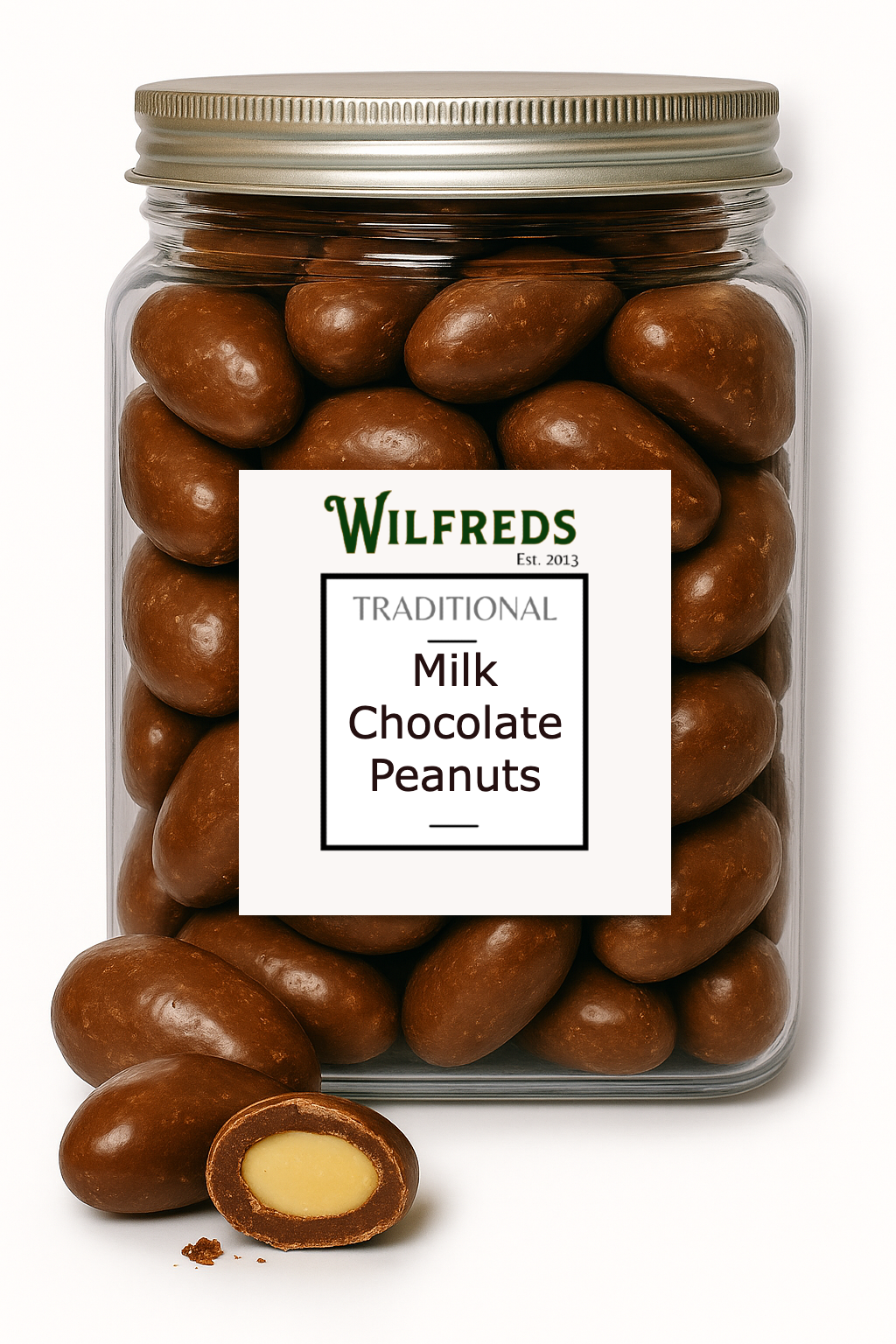 MILK CHOCOLATE PEANUTS