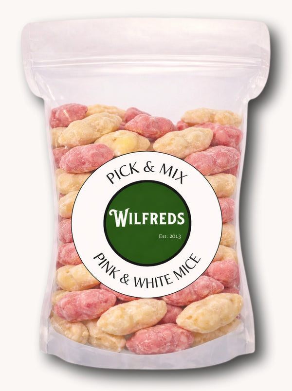 PINK & WHITE MICE
