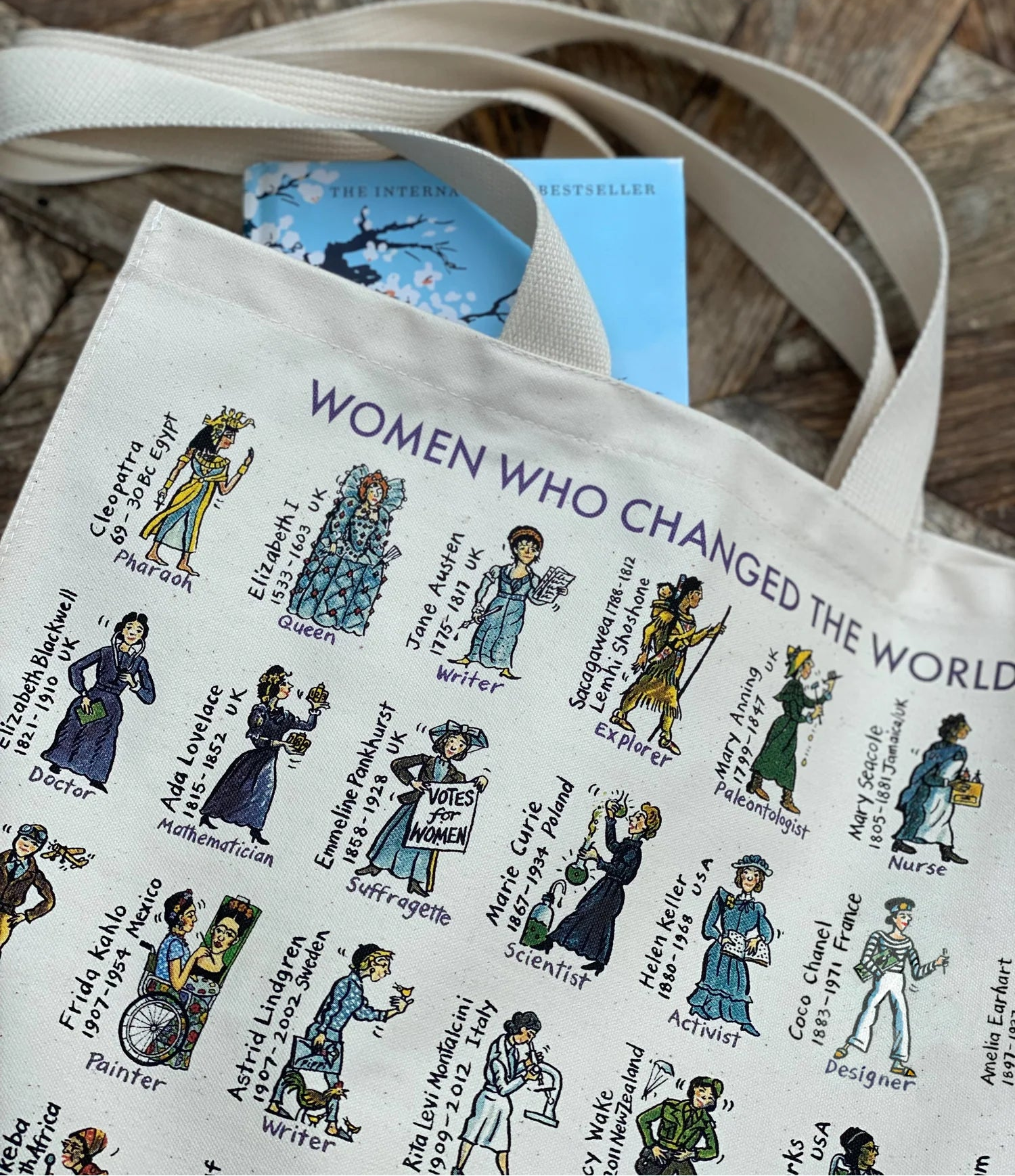 Women Who Changed The World Tote Bag