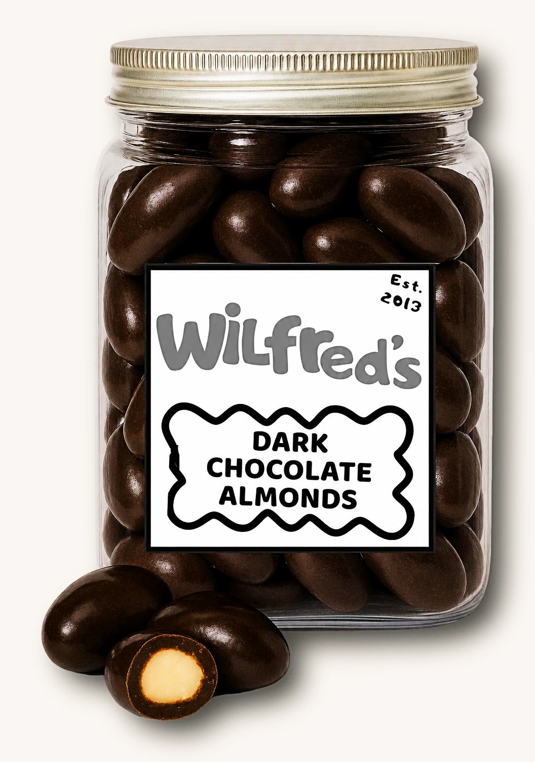 DARK CHOCOLATE ALMONDS