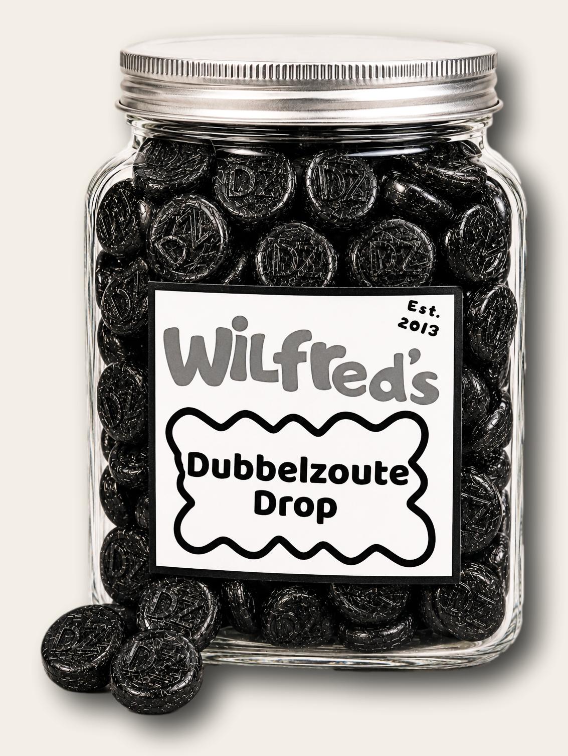 Wilfred's Dubbelzoute Drop jar