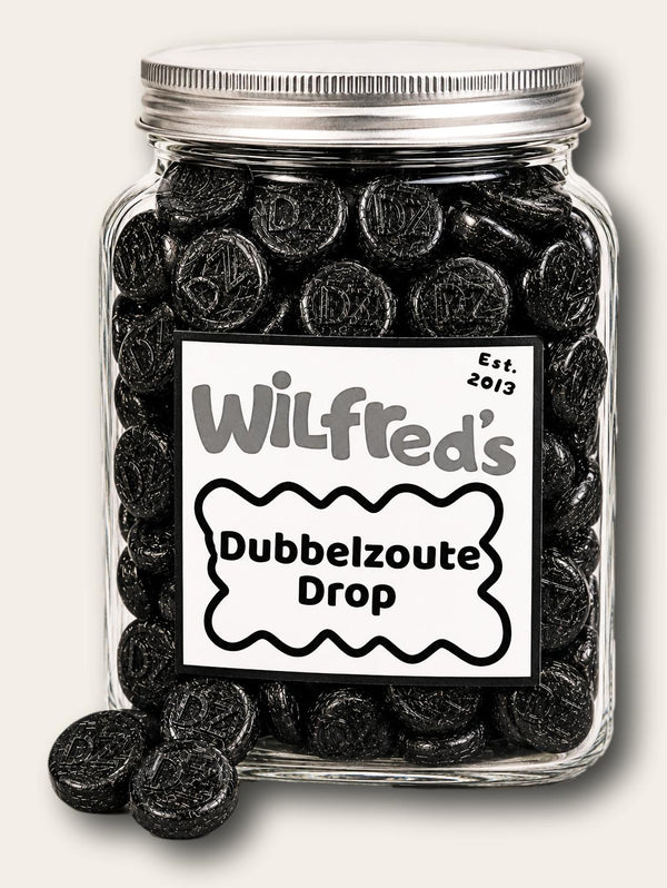 Wilfred's Dubbelzoute Drop jar