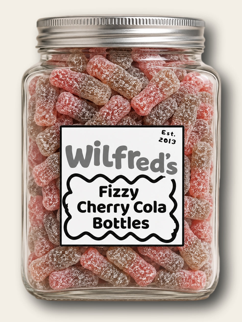 FIZZY CHERRY COLA BOTTLES