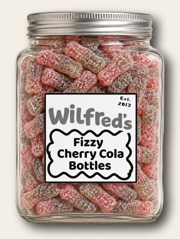 FIZZY CHERRY COLA BOTTLES