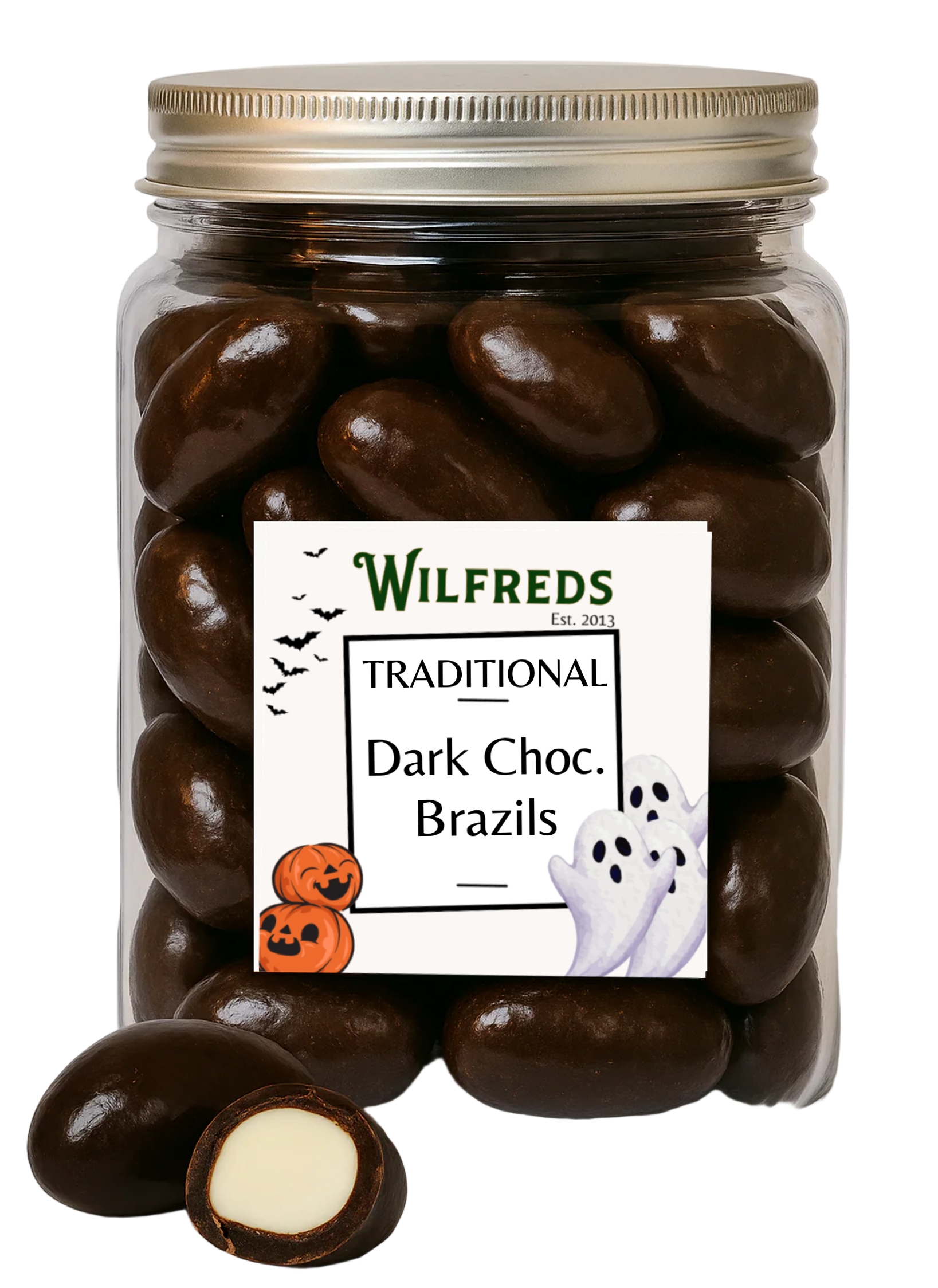 DARK CHOCOLATE BRAZIL NUTS  (🎃)