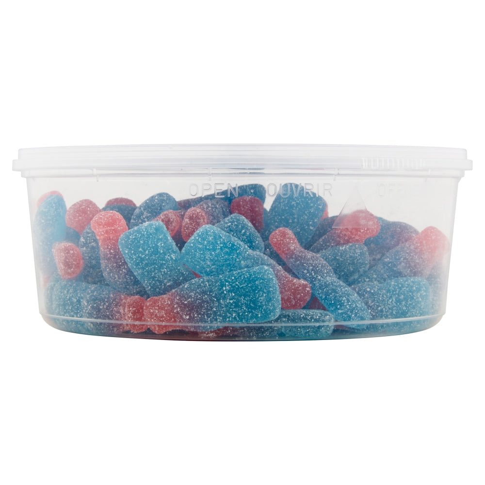 HARIBO BUBBLEGUM BOTTLES ZING   638G TUB - 0