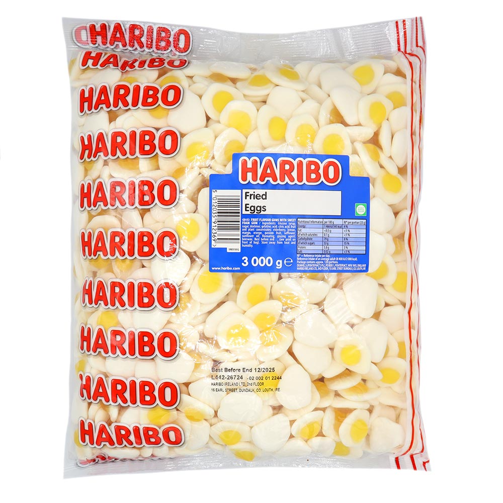 HARIBO FRIED EGGS  3KG BAG - 0