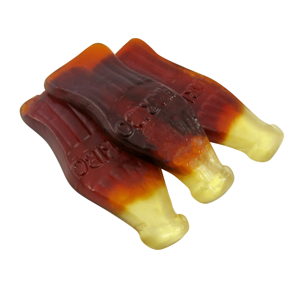 HARIBO GIANT COLA BOTTLES  3KG BAG