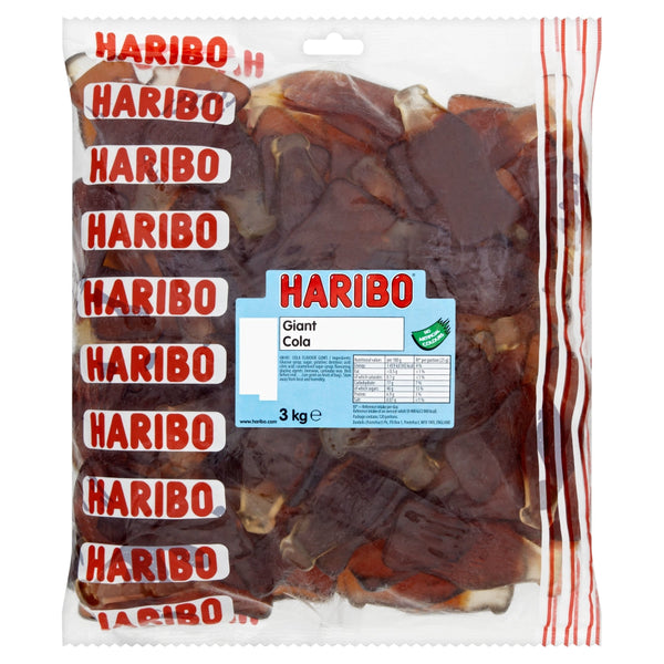 HARIBO GIANT COLA BOTTLES  3KG