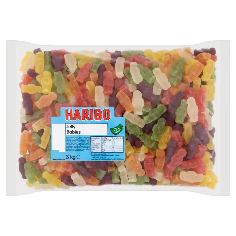 HARIBO JELLY BABIES  3KG