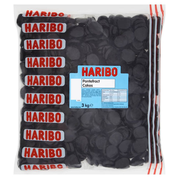 HARIBO PONTEFRACT CAKES  3KG