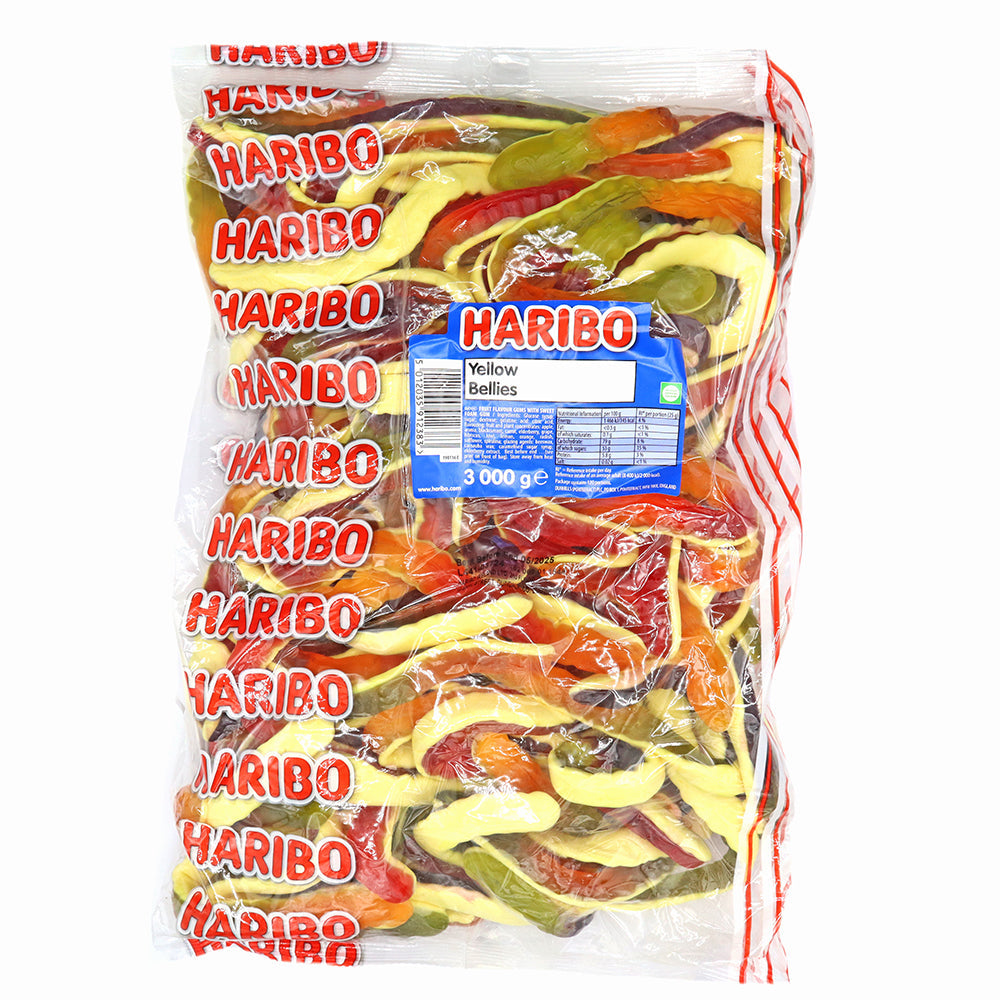 HARIBO YELLOW BELLIES  3KG BAG - 0