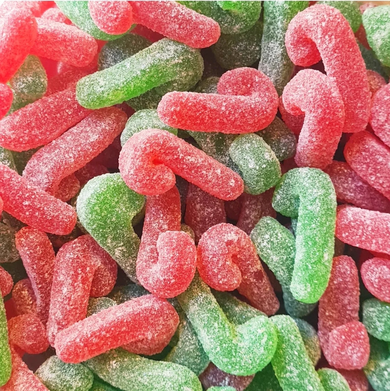 FIZZY CANDY CANES