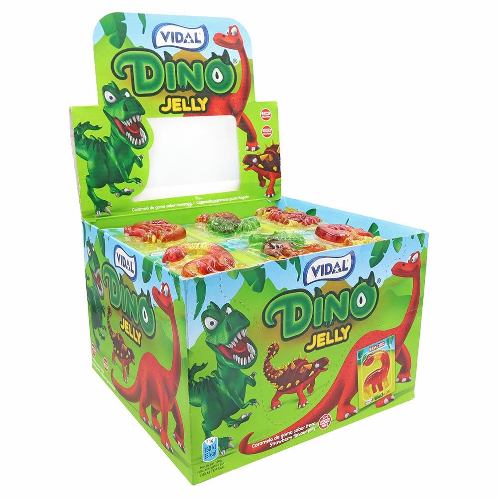 VIDAL DINO JELLY 11G – 66 X 11G PACKS