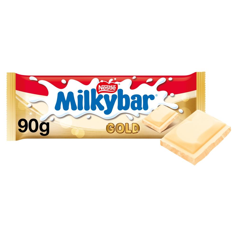 MILKYBAR GOLD CARAMEL WHITE CHOCOLATE SHARING BAR 90G – 20 X 90G BARS - 0