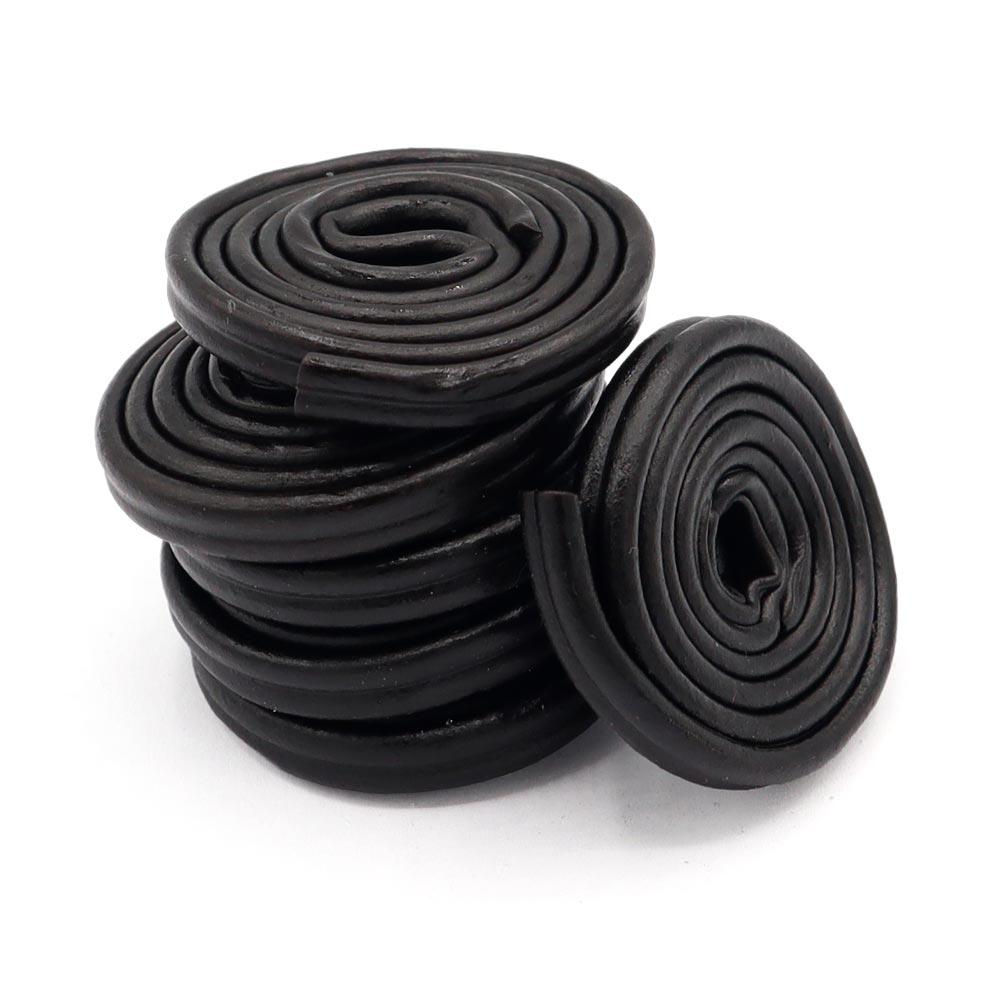 DAMEL LIQUORICE WHEELS 1KG BAG – 1 X 1KG BAG