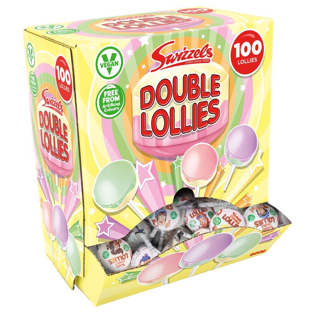 SWIZZELS DOUBLE LOLLIES 8G