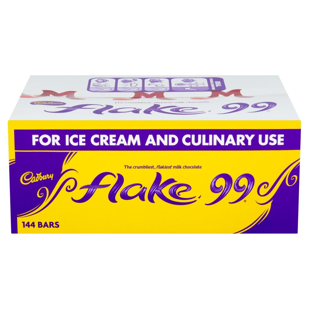CADBURY FLAKE 99 CHOCOLATE BAR 144 PACK – 144 X 8.25G PACKS