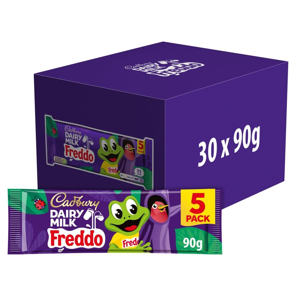CADBURY DAIRY MILK FREDDO CHOCOLATE BARS 90G (5 PACK)