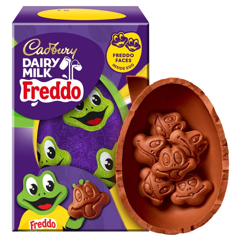 CADBURY DAIRY MILK FREDDO CHOCOLATE EASTER EGG 96G – 12 X 96G BOXES