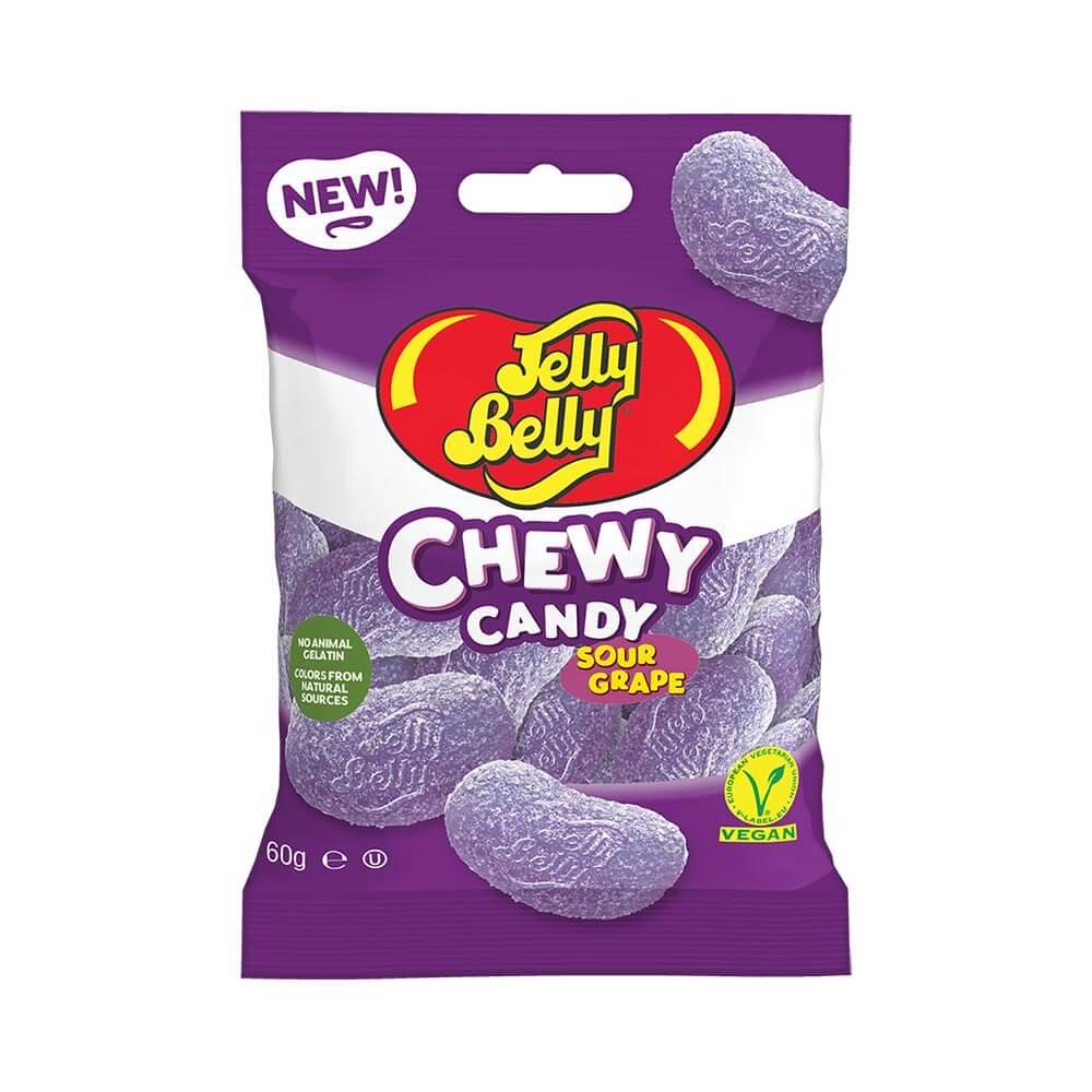 Jelly Belly Sour Grape Chewy Candy 60G