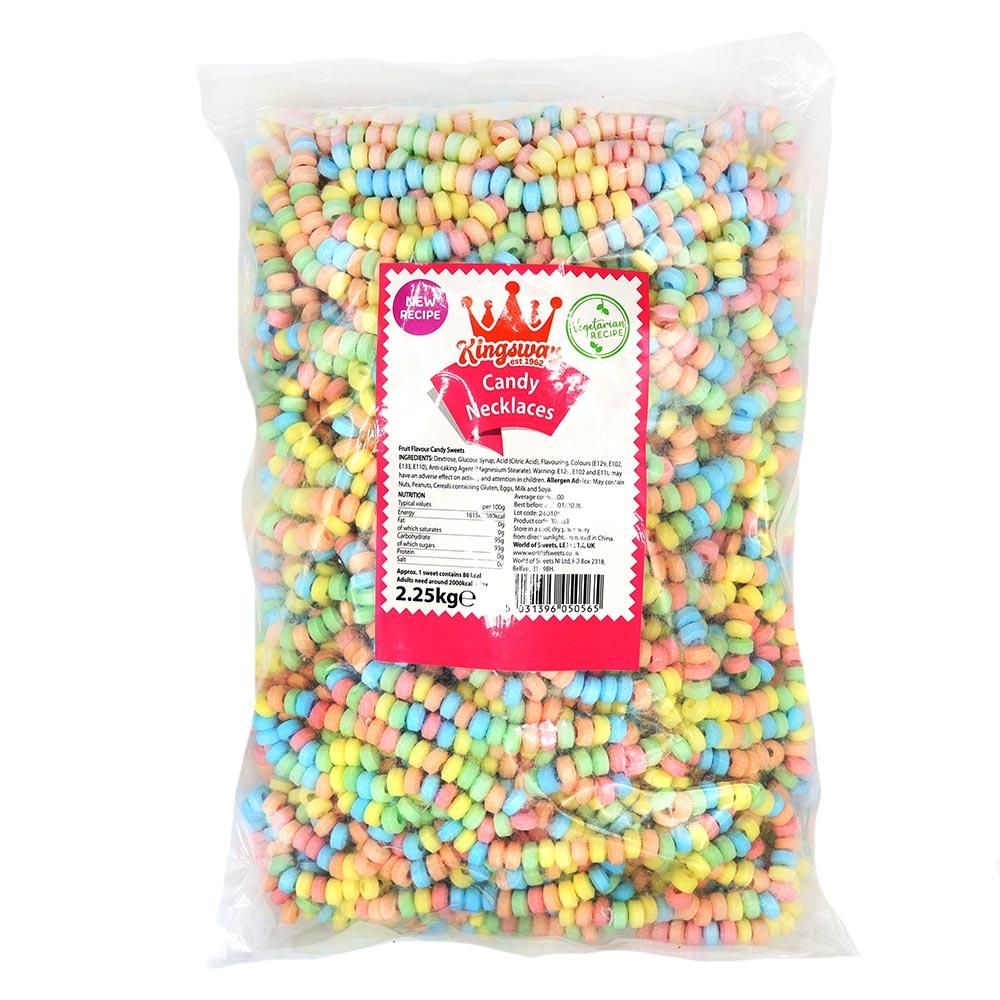 KINGSWAY CANDY NECKLACES 2.25KG – 1 X 2.25KG BAG - 0