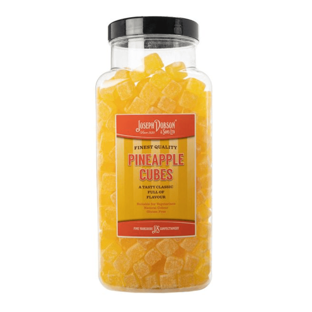 DOBSONS PINEAPPLE CUBES 2.72KG JAR