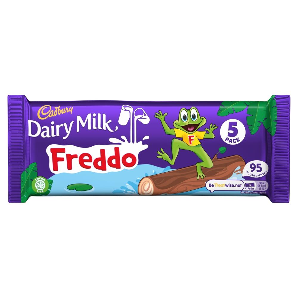 CADBURY DAIRY MILK FREDDO CHOCOLATE BARS 90G (5 PACK)